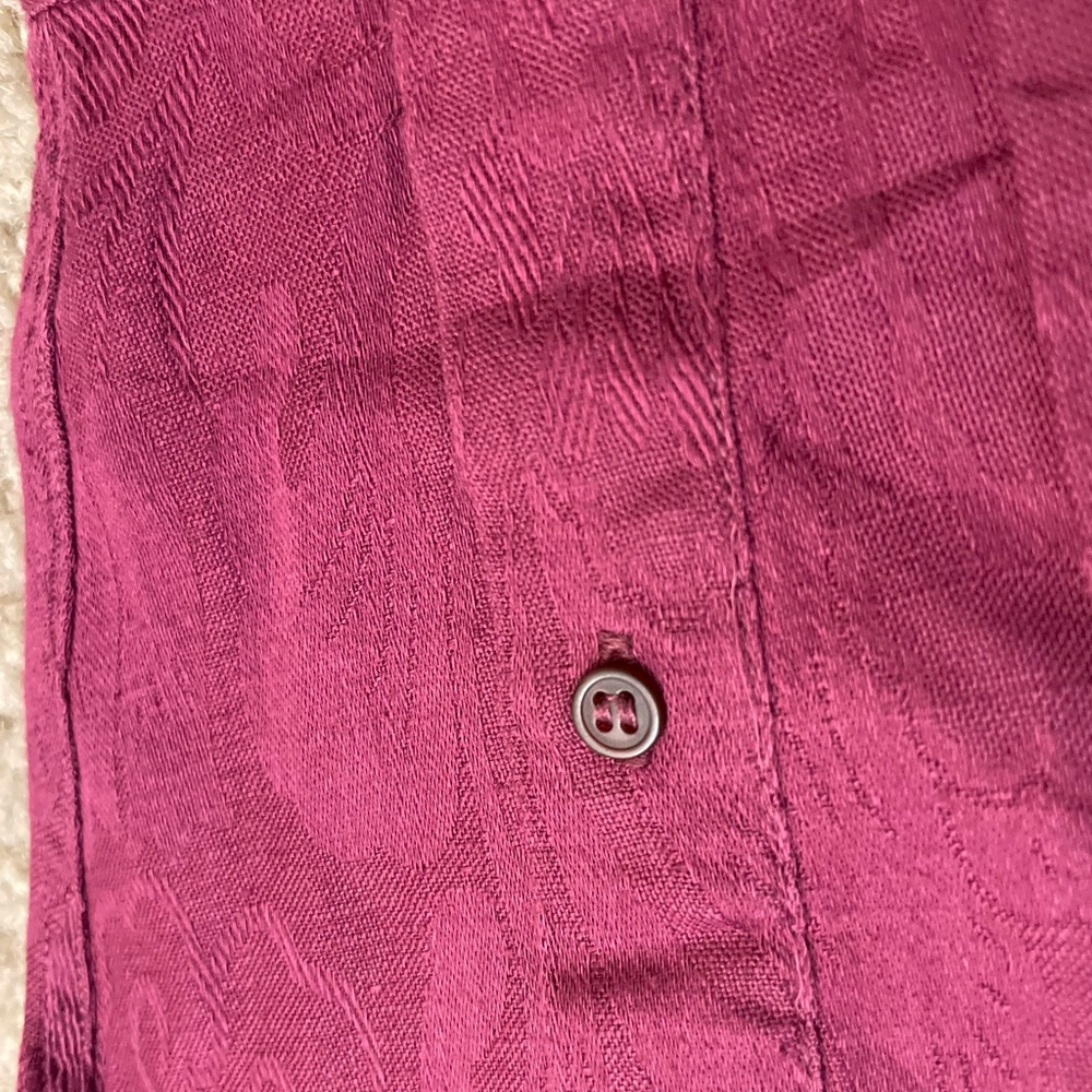 Burgundy button down - Picture 4 of 7